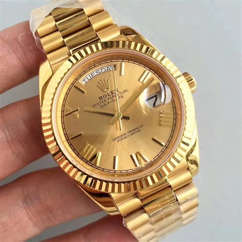 fake rolex watches day date|rolex day date look alike.